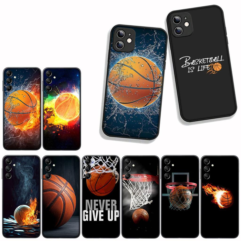 For Xiaomi Redmi Note 14 12 13 ProPlus A3 Pro Plus 12C 13C 14C 5G Phone Cover Case Basketball