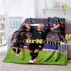 Haaland 72 Personalized Name Blanket Lightweight Personalized Blanket Comfortable Throw For Picnics Living Room Bed Sofa All-Season Use