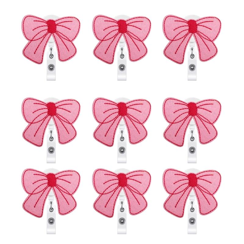 Personalize Nursing Clip Featuring Handmade Bowknot Large Capacity Polyester Thread Healthcare Accessory