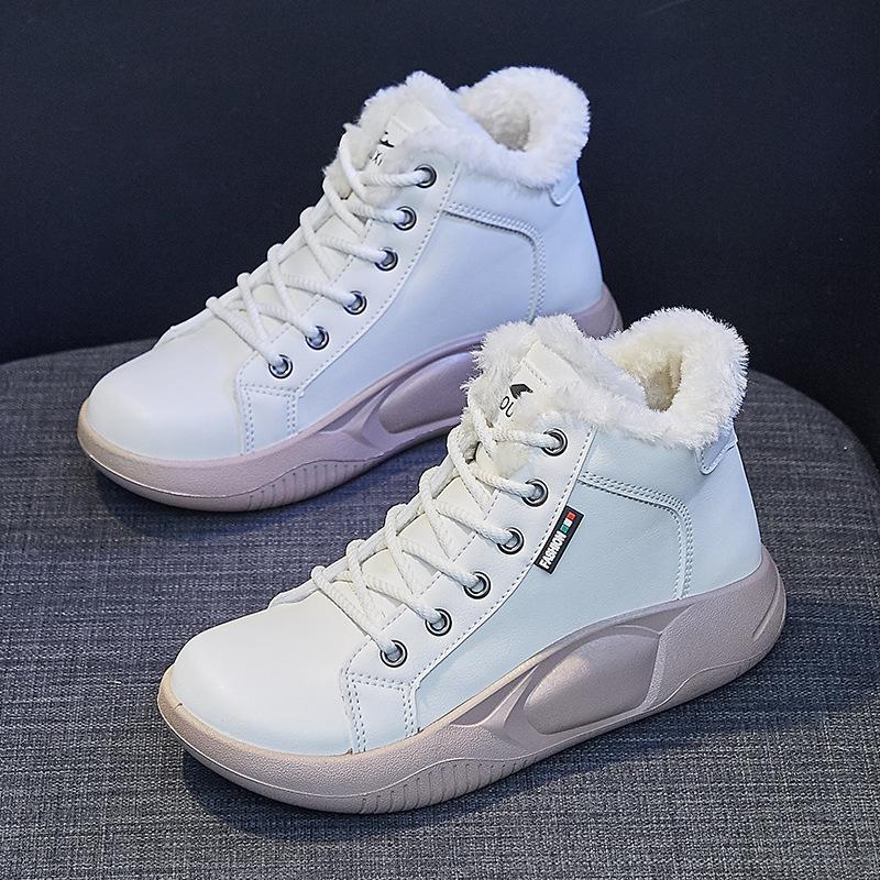 Jesienne nowe buty na biegunach z grubą podeszwą Wszechstronne modne damskie pojedyncze buty Casualowe buty damskie w stylu retro