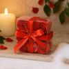 Soap Flowers Set of 9, Red Roses