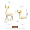 Nordische Licht Luxe Eland Rendier Beeldjes Woondecoratie Moderne Woonkamer TV-meubel Wijnkast Tafelblad Herten Beeldjes Ornamenten
