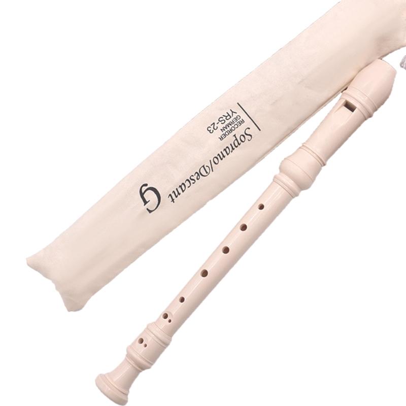 

Professional Vertical Flute 8-Hole Soprano Recorder Clarinet Woodwind Instruments Treble Flute Gift for Beginner Student 1