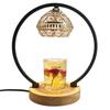 Modern Exquisite Luxury Crystal Aromatherapy Melting Wax Table Lamp Temperature Adjustment Candle Heating Decoration Night Light