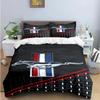 3D Print Mustang Car Logo Bedding Set Boys Girls Twin Queen King Size Duvet Cover Pillowcase Bed Boys Adult Home Textileextile