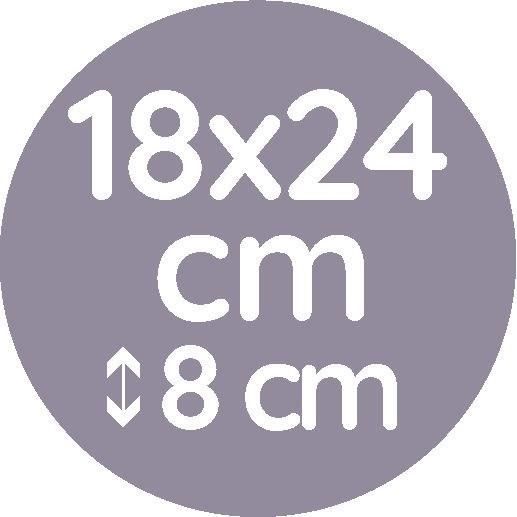 Banane De Change Bébé - Imperméable - Kaki - TINEO - Mixte - 18 X 8 X 24 Cm