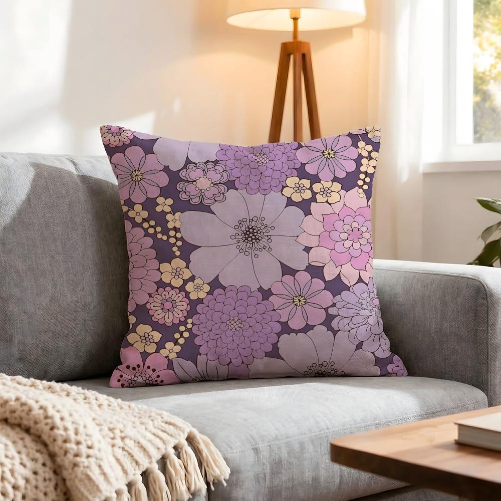 Pattern Patchwork Pattern Cushion Cover 1Pcs Decorative Covers Soft Cushion Case For Sofa Couch Decor 40X40 45X45 Pillowcases