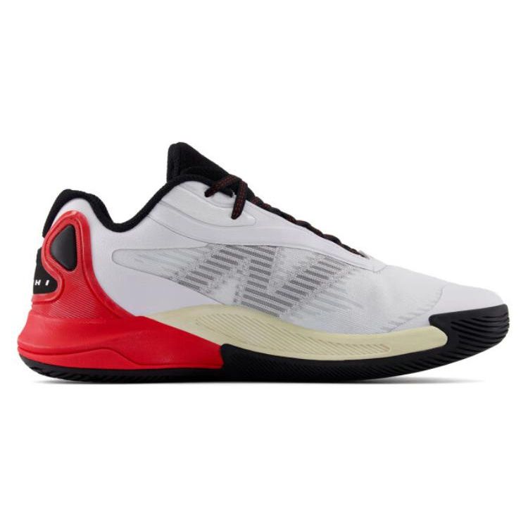 New Balance KAWHI 4 Transcend the Game Unisex Sneakers White True-Red BBKLSBR4