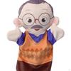Family Hand Puppets Head Gloves Stuffed Animal Toy Role Play Model Figure Plush Pretend Toys for