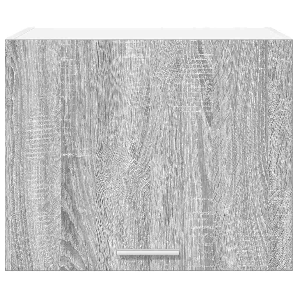 Hanging Cabinet Grey Sonoma and White 50 x 31 x 40 cm Particleboard