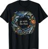 1Go with The Flow Watercolor Marine Life Ocean Animals T-Shirt