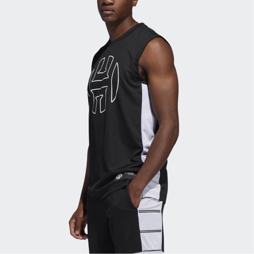 Adidas Harden Series Hrdn Sl Jersey Comfortable Breathable Quick-Dry Basketball Vest Men tops Black DW7344