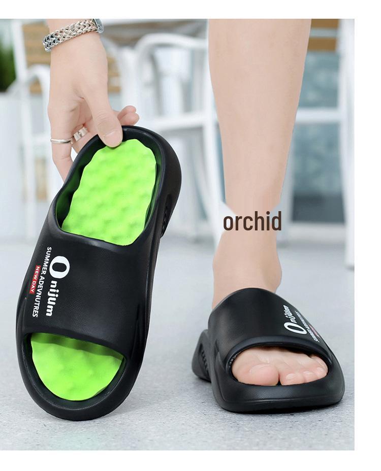 Men's Dual-Use Summer Sports Sandals, Casual Massage Beach Slippers
