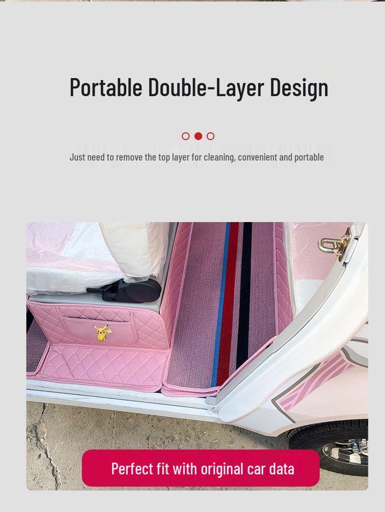 Sheng Hao Wenquxing 01 Electric Tricycle Cover with Special Foot Mat