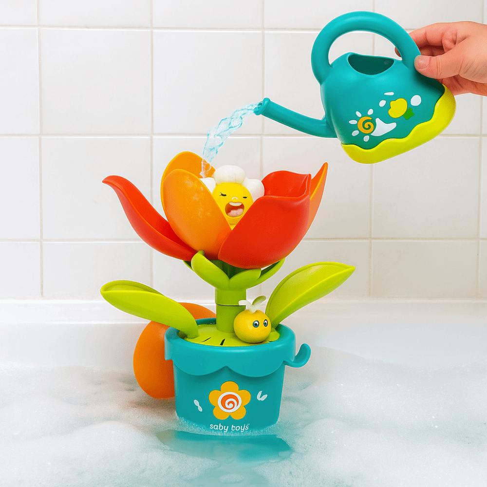 Suction Cup Watering Flowers Bathtub Toy Outdoor Universal Interactive Bath Toy  Outdoor