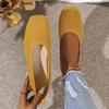 Fashion Women Flats 2025 New Solid Color Loafers Women Slip On Shallow Comfort Flat Shoes for Women Mary Jane Shoes Zapatos De Mujer