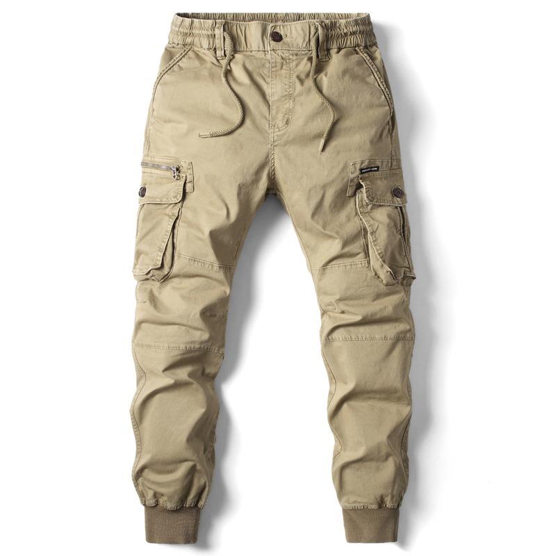 

Cargo Pants Men Jogging Casual Pants Length Mens Streetwear Mens Work Trousers Plus Size 29 хаки