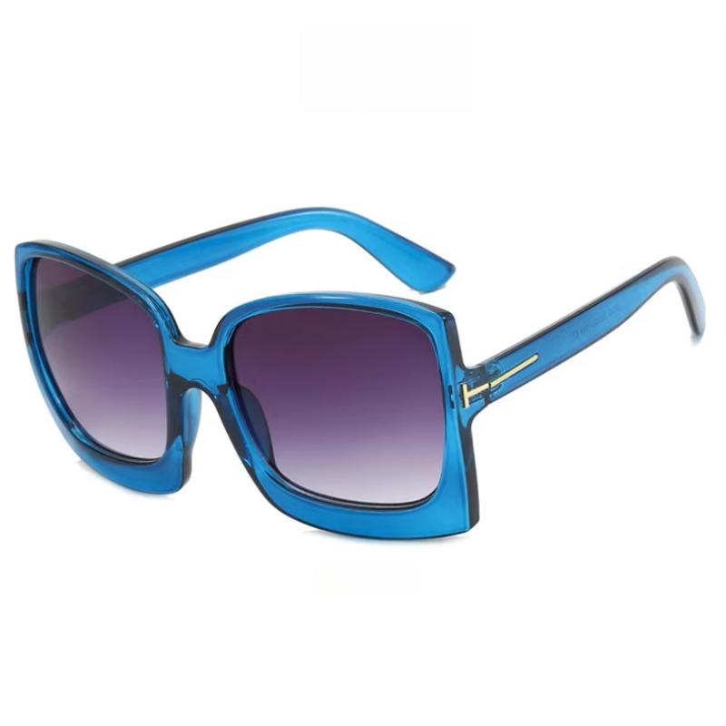 Fashion Trend Oversized Square Women's Sunglasses Daily Vacation Atmosphere Casual Accessories
