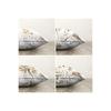 4 Pieces Double Sided Digital Printed Cushion Cover Set