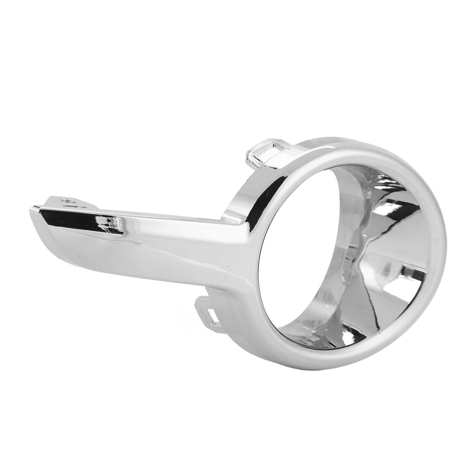 

Fog Light Cover Chrome Plating High Strength ABS Plastic Front Bumper Fog Lamp Bezel for 208 2012‑2018