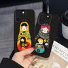 Traditional Russian Toy M-Matryoshka doll Phone Case Black Matte Thin Phone Case For iPhone17 16 15 14 13 ProMax
