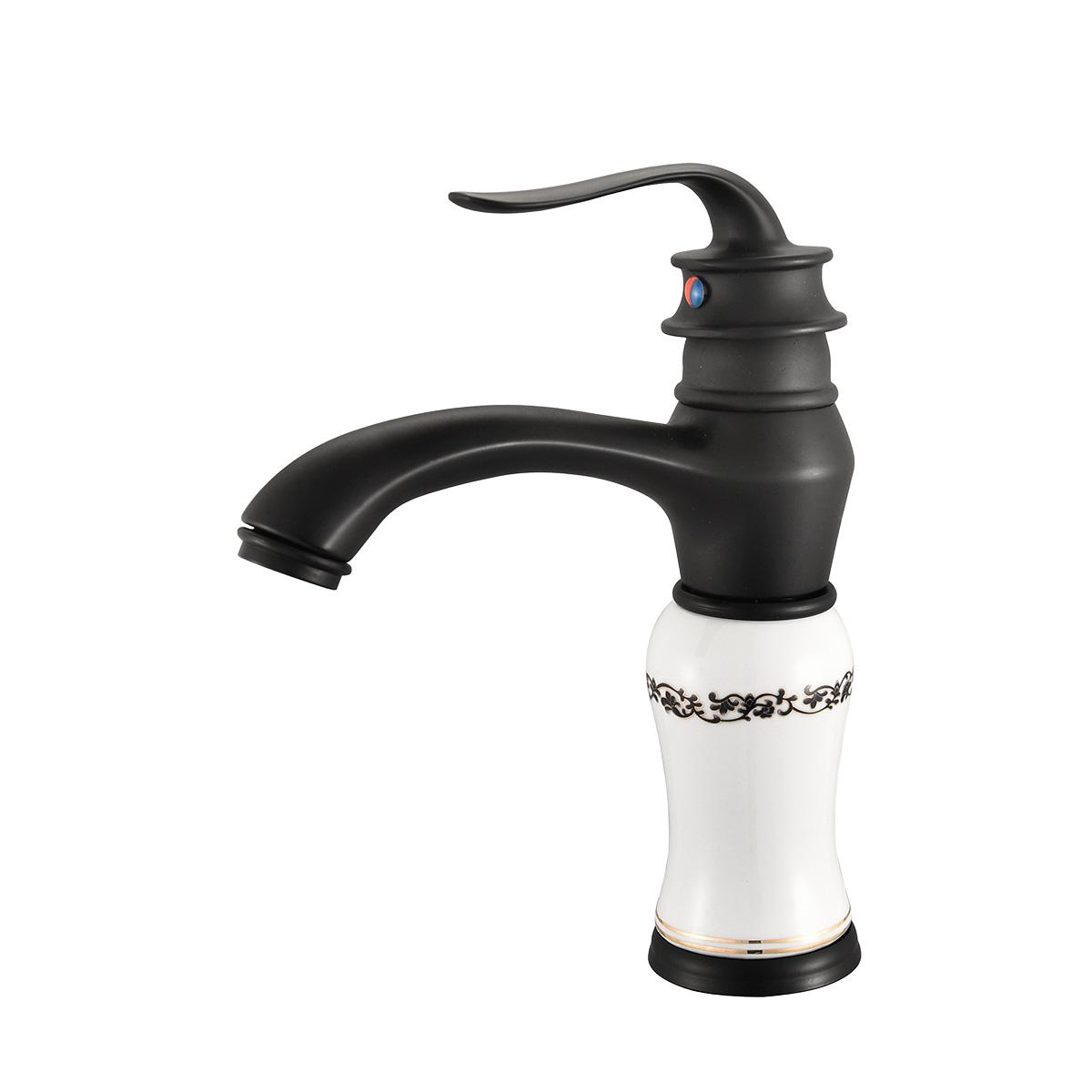 Bathroom Faucet Cold Hot Water Mixer