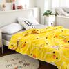Cute Rubber Duck Summer Quilt Cartoon Ducks Gifts Bedspread Thin Comforter All-Season Quilted Air Conditioner Quilts For Bedroom