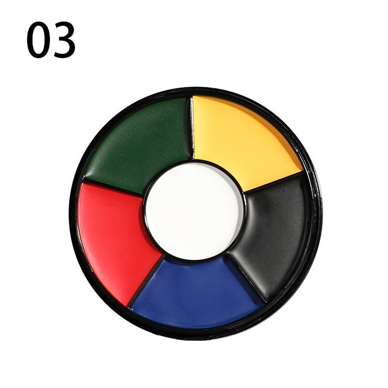 20-Color Oil-Based Face & Body Paint for Halloween & Christmas Makeup