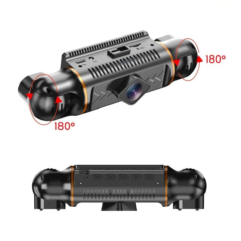 4-kanałowy rejestrator jazdy o wysokiej rozdzielczości 1080P z opcjonalną łącznością mobilną WIFI, pozycjonowaniem GPS, 24-godzinnym monitoringiem parkowania