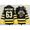 Mens NHL Team USA Hockey Jersey Premium Embroidered Retro Style Long Sleeve Sport Shirt