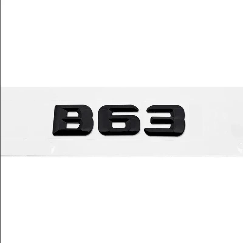 3D ABS Car Rear Trunk Letter Sticker for Mercedes Benz B Class B35 B45 B63 B180 B200 B220 B250 B260 B300 Decal Accessories YN1