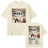 Colombia Band Morat Album Double Sided Graphic T Shirts Fashion Hip Hop Short Sleeve T-shirt Men Women Cotton T-shirts