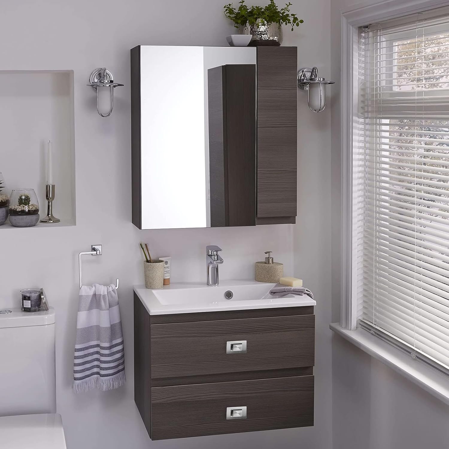 2 Pack 50 x 50MM / 1.97 x 1.97 Inch Recessed Flush Pulls, Stainless Steel Square Recessed Invisible Flat Finger Pull, Sliding Door Handles for Closet