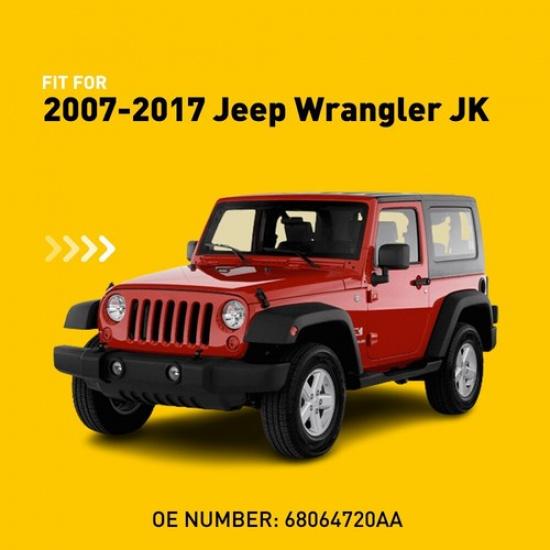 Rear License Plate Holder Light Tag w/ Bracket Fits Jeep Wrangler JK JKU 2007-17