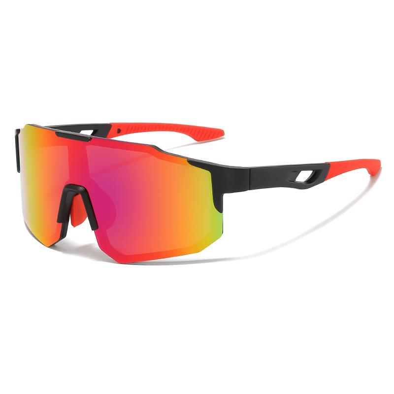 Unisex schillernde Radsport-Sonnenbrille - Stilvolle Outdoor-Sportbrille