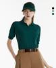 DUVIK Women'S Batwing Fit Open Collar Short Sleeve T-Shirt De1Wts112