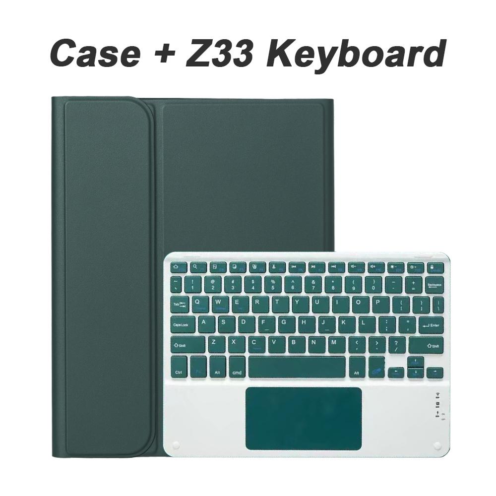 For Samsung Galaxy Tab A9 Plus 11 inch Case, Keyboard Case for Samsung Galaxy Tab A9+ 11 inch SM-X210/X216/X218