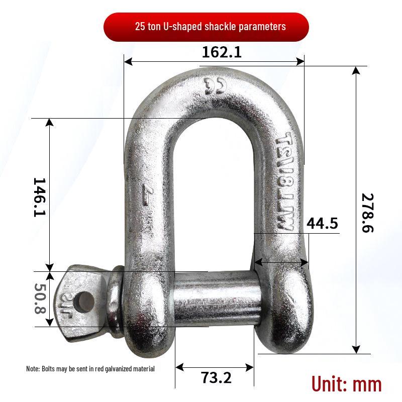 American Bow-Shaped Heavy-Duty Shackle Ring Lock