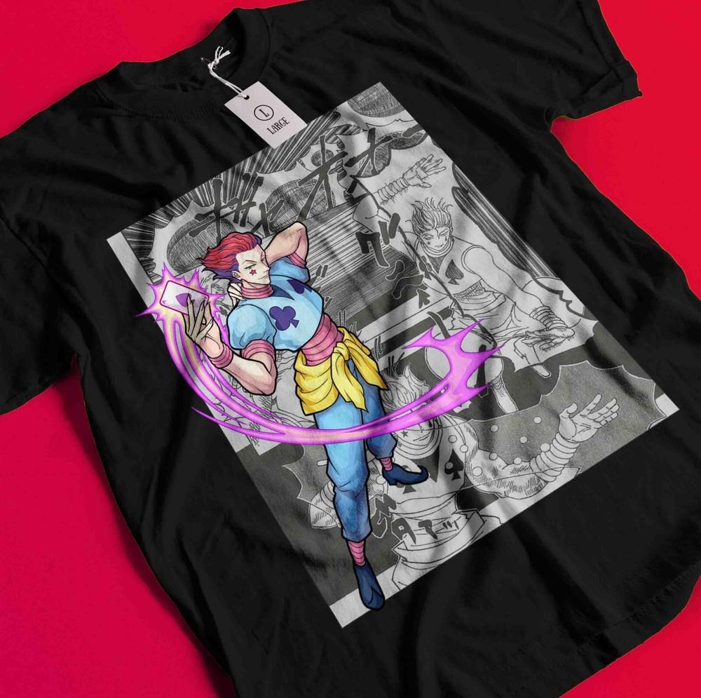 Hisoka Tričko Hunter X Hunter Manga Pás HXH Anime Unisex tričko Tričko Všechny velikosti BB566