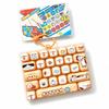 Transparent Dual-Tone Decompression Button Toy Cute Design Keyboard Keychain  Bag Accessory