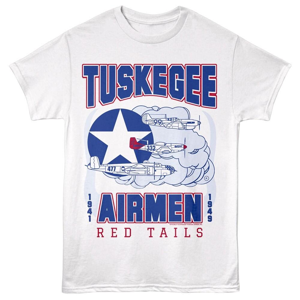 Tuskegee Airmen Red Tails Planes Men T Shirt XL