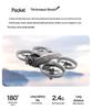 D16 Mini Dual Camera FPV Racing Drone with Obstacle Avoidance