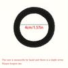 10pcs Bohemian Style Striped High Elasticity Hair Ties Thick Seamless Stretchy Rubber Bands Vibrant Colors Ponytail Holders