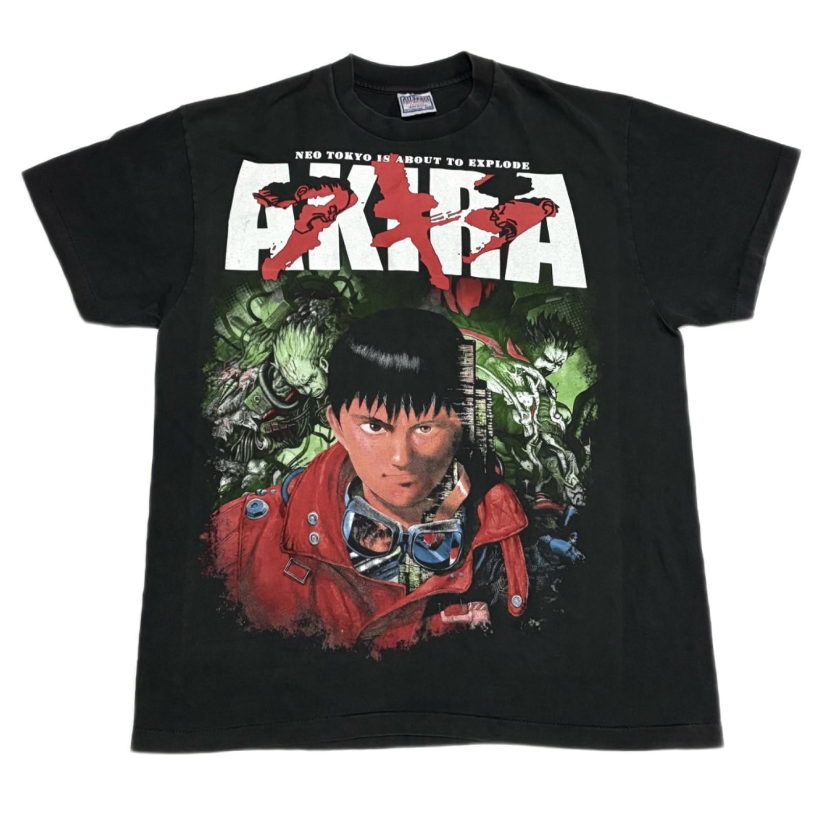 Vintage Akira Anime AOP All Over Print 80s Japan XL Single Stitch Shirt REPRINT Unisex T-Shirt XXXXL