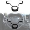 Carbon Fiber Steering Wheel Cover Trim Decoration for Dodge Ram 1500 2018-