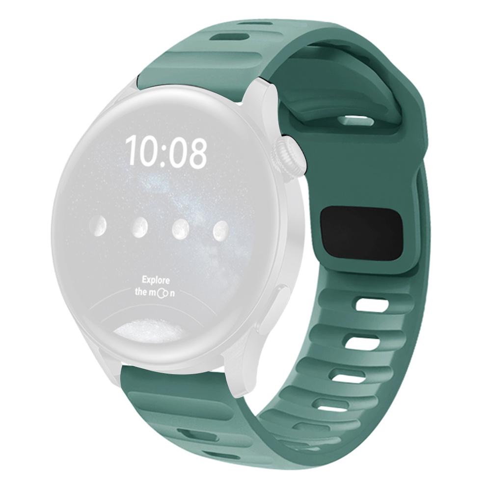 22mm Watch Band For Huawei Watch GT 5 Pro/GT 5/GT 4 46mm Quick Release Square Buckle Silicone Strip