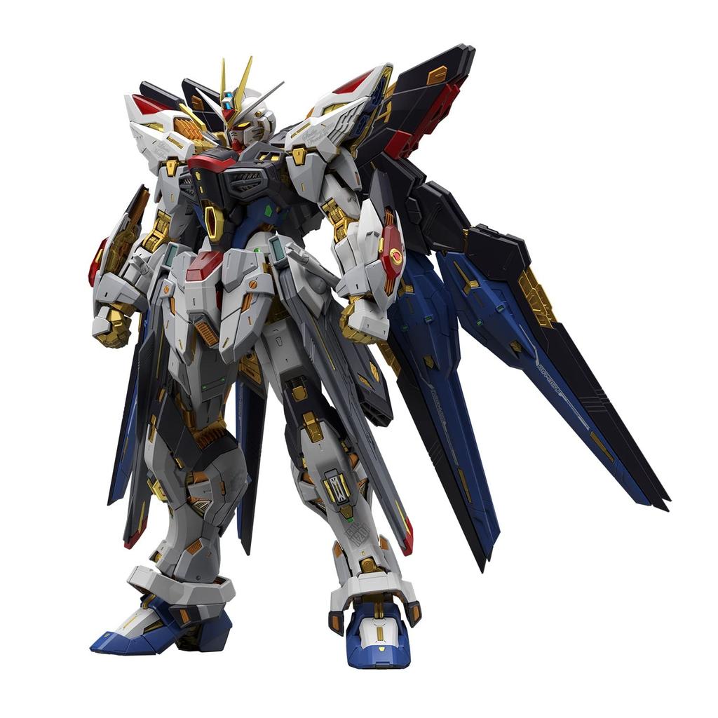 BANDAI SPIRITS MGEX Mobile Suit Gundam SEED DESTINY Strike Freedom Gundam 1/100 Scale Color-coded Plastic Model