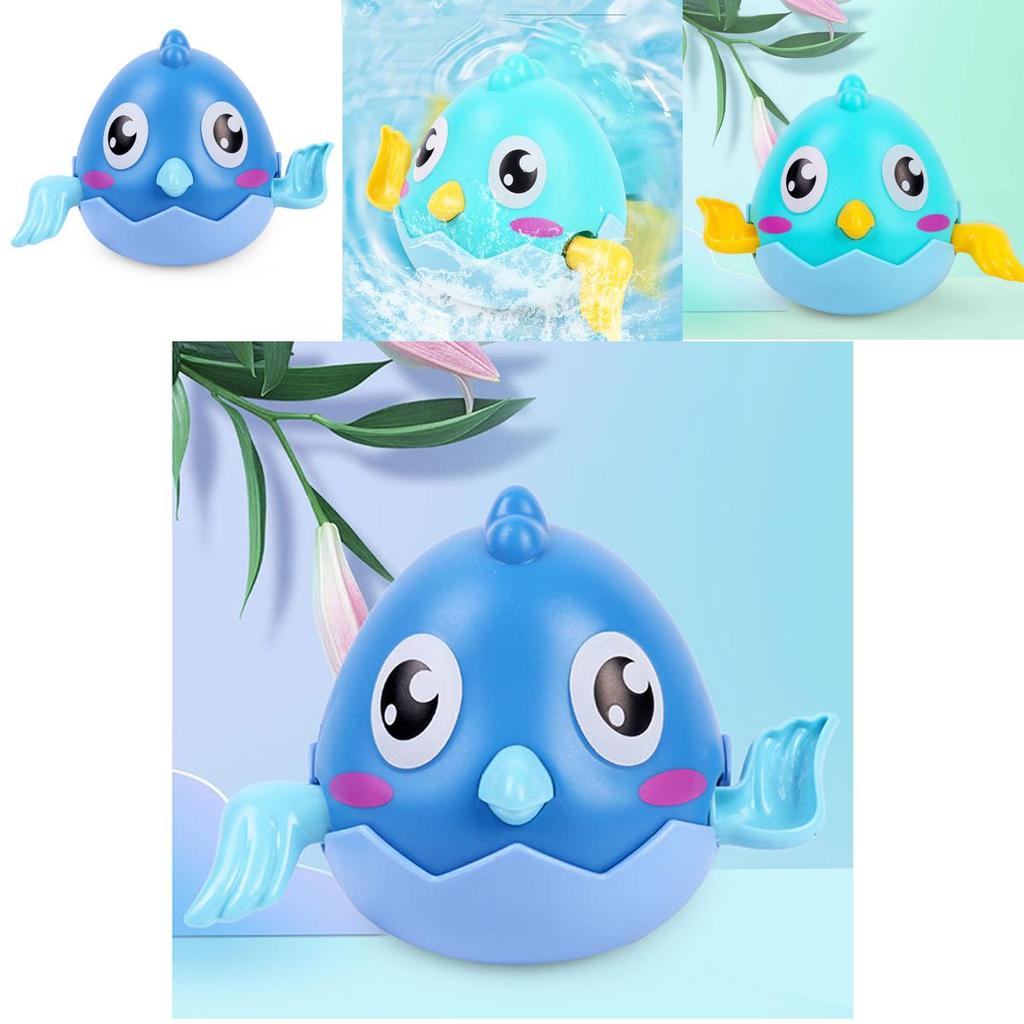 New Abs Material Wind-up Flapping Wings Swimming Bath Toy For Kids With Emotional Development And Hand-eye Coordination Skills