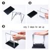 Wooden Base Newton's Cradle  Balance Balls Physics Pendulum Science Wave Classic Desk Office Toy
