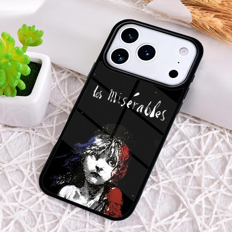 Les Miserables Phone Case for iPhone 17 Air 16 15 11 12 14 13 Pro Max Shockproof Cover